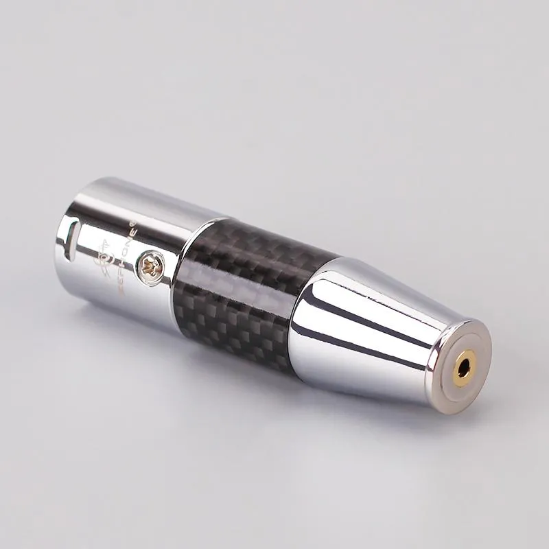 Zephone DAC Decode 4 Pin Male XLR To 2.5/3.5/4.4mm Balance Female Audio Jack Carbon Fiber Convert Plug